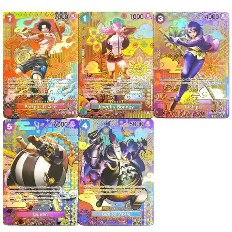 Proxy ONE PIECE Portgas.D.Ace Bonney Tashigi Queen Moria SP TCG Game Collection Card