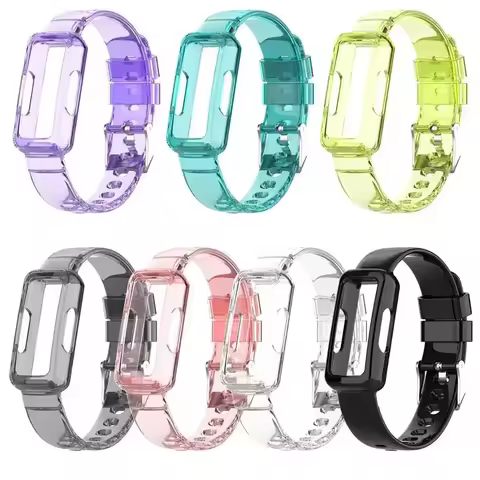 Silicone Strap For Fitbit Luxe Band Replacement Soft Wristband Band For Fitbit Ace 2 3/inspire 2/ in
