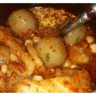 Meatball aci Contents 12pcs (vacum) Spicy aci Meatballs/bakso aci Typical Of garut/bakso aci Filled 