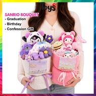 Toyss Melody Flower Plushie Bouquet Birthday Bunga Patung Hadiah Untuk Girlfriend Melody Gift Set Ha