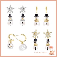 Boom xmas 4 Pieces Christmas Earrings Jewelry Accessory for Parties and Gifts Giving