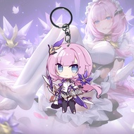 GANTUNGAN HP Honkai Impact Elysia Keychain - Key Chain - Cellphone strap - Pinch strap - Cellphone C
