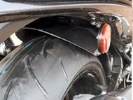 COERCE RS REAR FENDER FRP White Gel [SUZUKI '08 HAYABUSA] [Item Number] 0-42-CRFW3111