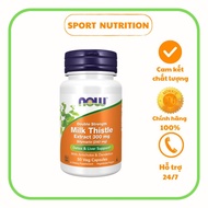 NOW Silymarin Milk Thistle Extract pills help reduce high liver enzymes and protect the liver