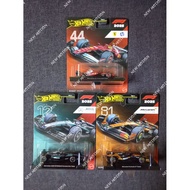 Hot Wheels Formula 1 F1 (Set of 3) Scuderia Ferrari HP #44, Mercedes-AMG Petronas #12, McLaren Formu