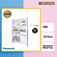 PANASONIC NR-BX460XSMY 450L 2-DOOR BOTTOM FREEZER FRIDGE