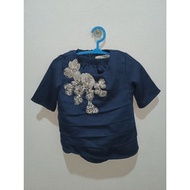 BAJU RAYA BABY LIKE NEW LARA ALANA X JAKEL NAVY BLUE