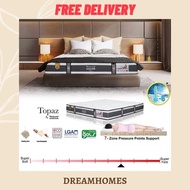 Napure Topaz Natural Latex Mattress (FREE BED DIVAN & PILLOW)