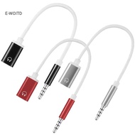 ROYALSPRING 1Pcs 3.5mm Male to Type-C Female Headphone Aux Cable Converter Type-C to Flat Headphone 