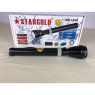 TORCH LIGHT JAPAN STARGOLD SG-1600 RECHARGEABLE WATER PROOF FLASH LIGHT 3W CREE LED...