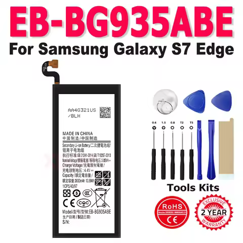 Brand New For Samsung Galaxy S7 Edge S7Edge SM-G935F G9350 G935FD Phone Battery EB-BG935ABE EB-BG935