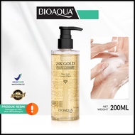 【BPOM】BIOAQUA 24K Gold Series Skin Brightening/Serum Wajah/Essence Cream/Toner/Cleanser Pembersih Wa