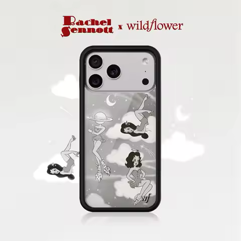 Wildflower ins Rachel Sennott Phone Case for iPhone 17 16 15 14 13 12 Pro Max Plus WF Fashion Girl M