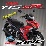 STRIPE MOTOR YAMAHA Y15ZR MX KING 150 INDONISIA CUSTOM BODY STICKER ( READY STOCK )