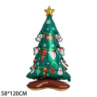 Balon POHON NATAL 4D / Balon Foil Pohon Natal Berdiri Merry Christmas Tree