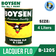 Boysen Lacquer Flo 1 Liter or 4 Liters (Gallon) B-1205 Brix Industries Manila