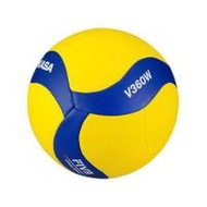 ลูกวอลเลย์บอล MIKASA V360W เบอร์ 5 สีเหลือง/น้ำเงิน (1290392)