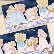 很久很久以前 5 ver14 (hamil) 復古女孩女士角色貼紙