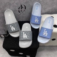 [GENUINE] Korean DOMESTIC MLB NY LA RUBBER SLIPPERS - WATERPROOF HAND-SANDAL SLIPPERS - WITH PURCHAS