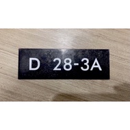 Industry stainless steel etching plate