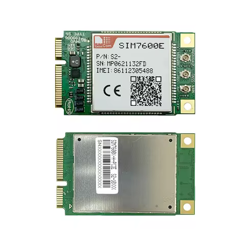 SIMCOM CAT1 LTE Module SIM7600E PCIE SIM7600G SIM7600E-L1S SIM7600SA PCIE 100% New and Original