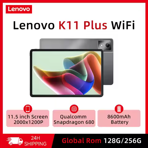 Global Lenovo K11 Plus Tablet 11.5” Snapdragon 680 processor 128G 256G WIFI Version GPS 8600mAh Andr