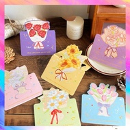 Colorful Floral Greeting Card Gift Box - GF0653