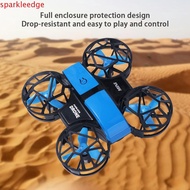 SPARKLEEDGE Mini Remote Control Aircraft, Flying Rechargeable Rotation Remote Control Plane, 360° Ro