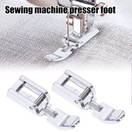 Zipper Sewing Machine Presser Foot Left Right Narrow Foot Compatible with Low Shank Snap on Singer Brother Sewing Accessories