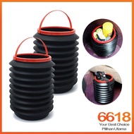 Baldi Sampah Kereta Sampah Mini Boleh Lipat Tong Sampah Foldable 4L Car Foldable Bucket Dustbin Stor