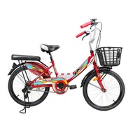 LA Bicycle จักรยานแม่บ้าน ล้อเหล็ก 20 นิ้ว  สีแดง - LA Bicycle, Home &amp; Garden