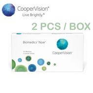 (2  PCS) Cooper Vision Biomedics Now Monthly Disposable Lens Hydrogel Clear Contact Lenses