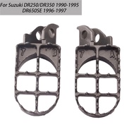 DR 250 350 650 Motorcycle Foot Pegs Footpegs Footrests For Suzuki DR250 DR350 1990-1995 DR350SE1990-