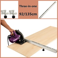 【ส่งจากกรุงเทพฯ 】92/135 cm ใหม่งานไม้เลื่อยวงเดือนไฟฟ้าเครื่องตัดคู่มือไม้บรรทัดเท้าคู่มือสามในหนึ่ง