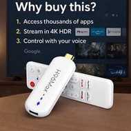 H96 Max ใหม่ Android 14 Smart TV Stick พร้อมการควบคุมด้วยเสียง 4K Ultra HD RAM 2GB ROM 16GB โปรเซสเซ