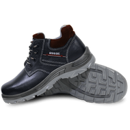 OSCAR Super-tec 202 Black Safety Shoes Mid cut