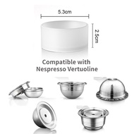 【i Cafilas】[QT03] Coffee Tool Accessories  Easy Operation Tamper PP Food Grade Material 8pcs Plastic