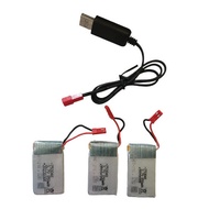 LP99 1Pcs Charger 3Pcs Battery Lipo 3.7Volt 3.7V 1s 850mAh Toys