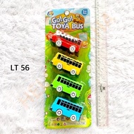 TAYO BUS CAR TOY CONTENTS 4 PCS TAYO BUS TOY / Tayo bus toy car
