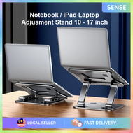 SENSE Aluminum Alloy Laptop Stand Adjustable Foldable Notebook Stand Compatible With 10-17 Inch Port