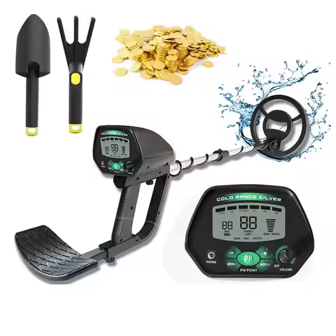 Metal Detector MD4090 Underground Treasure Hunter Finder Accurate Target Pinpointing Hunt Gold notch