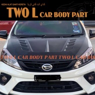 myvi mg3 bonnet model mugan rr and six sense fibre bonnet