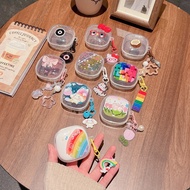 Xiaomi Redmi Buds 6 Play Protective Case Cartoon Bluetooth Earphone Buds6 Transparent Silicone Soft