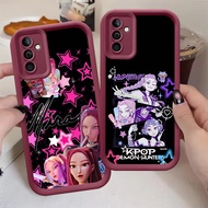 Wine Red Case for Samsung A30S A35 A05S A13 A50 A14 A15 A55 A50S 5G Z-13 Kpop Demon Hunter