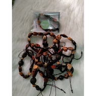 Ten elements bracelet 10 pieces adjustable unisex