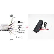 Combo chân ga và bộ điều tốc 24V 500W chân ga và bộ điều tốc 12V 500w tay ga và ic điều tốc 24v 250w