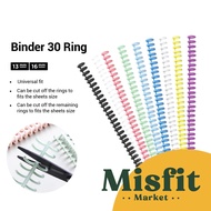 DIY 30 Holes Colorful A5 B5 A4 Notebook Binder with 360 Degree Folding Holes