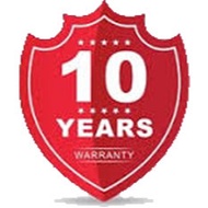 10-year product warranty