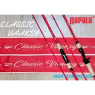 RAPALA CLASSIC VAAKSY SPINNING / BAITCASTING (BC) FISHING ROD