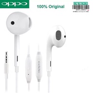 🔥2020🔥OPPO R15 R11 HALF IN-EAR WIRED EARPHONE 3.5MM HEADPHONE WITH MICROPHONE FOR OPPO A3S A5S F1S A1K R9S F11